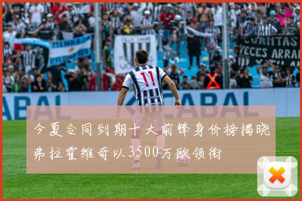 今夏合同到期十大前锋身价榜揭晓弗拉霍维奇以3500万欧领衔